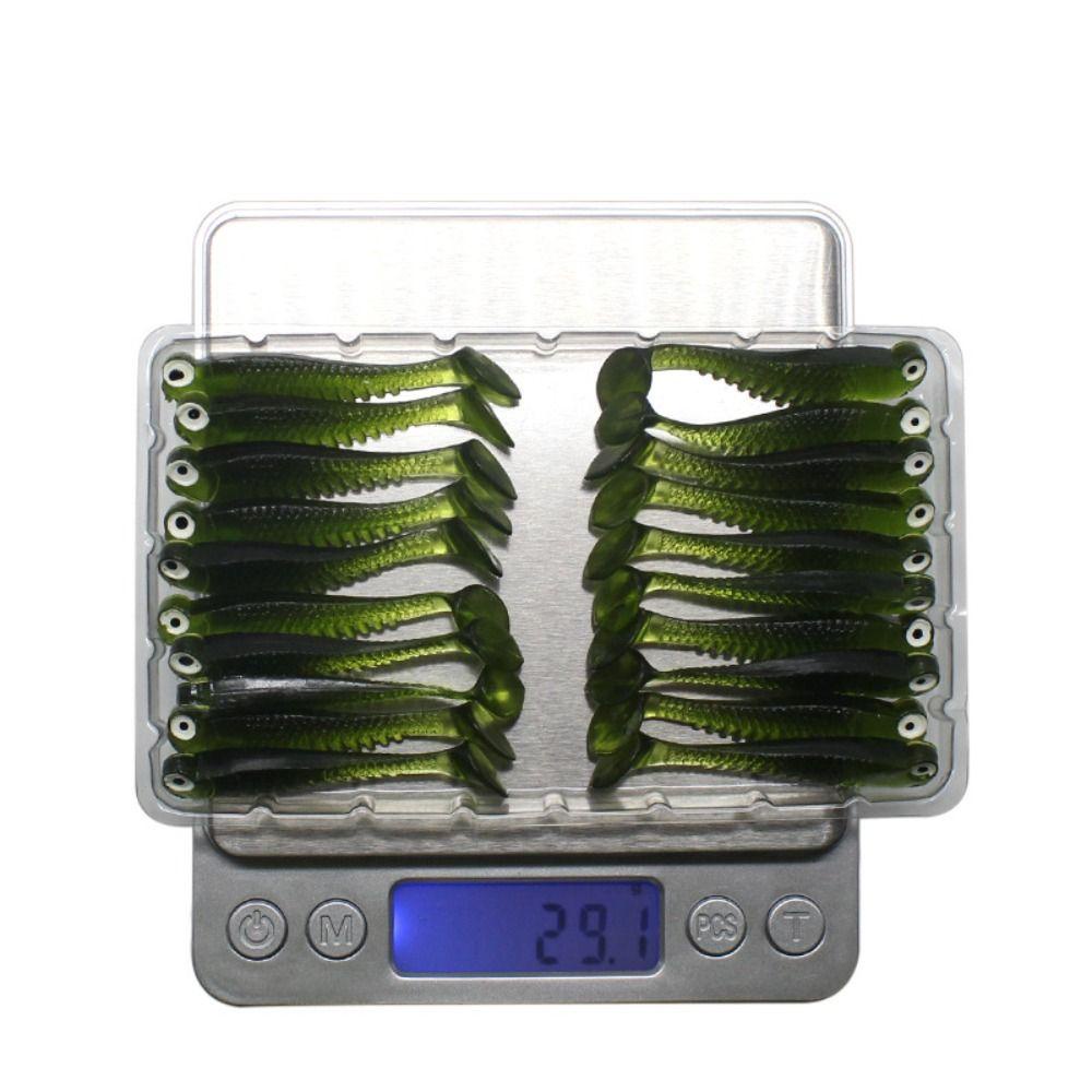 Agustinina Umpan Pancing Bercahaya Dengan Bau Garam 7cm /2.8g Untuk Bass Tackle Luminous Memancing Aksesoris Untuk Memancing Es Wobbler Swimbaits