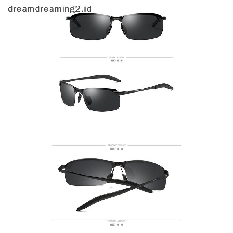 (drea) Kacamata Polarized Photochromic Siang Dan Malam Mengemudi Memancing Night Vision//