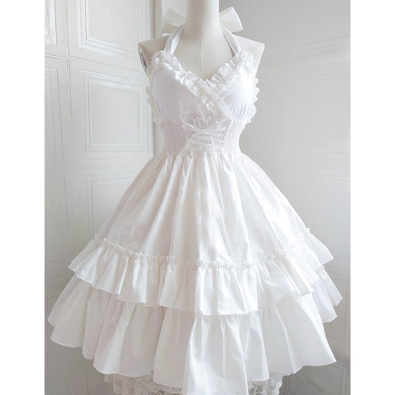 Lolita Dress Lolita Vintage Soft Girls' Dress JSK Strap Dress