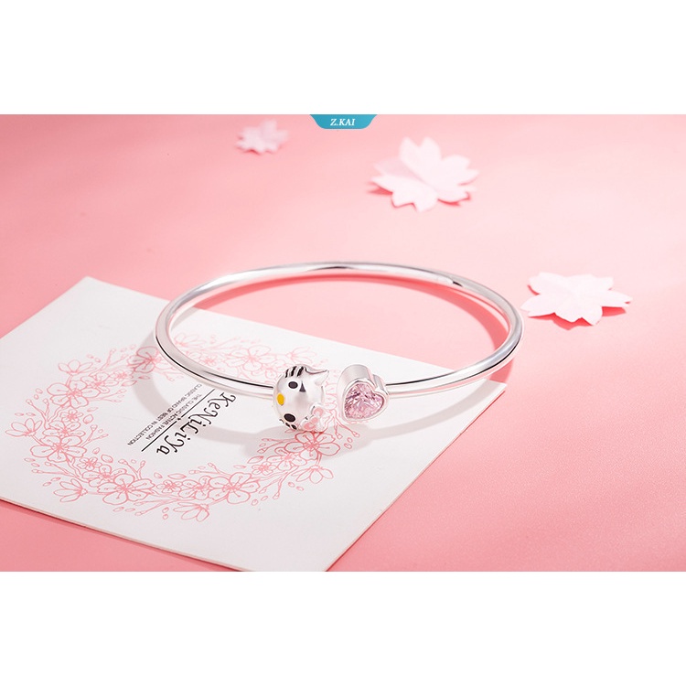 Sanrio Gelang Anime Kartun Hello Kitty 2023love Pink Berlian Gelang Manis Dan Lucu Pembukaan Yang Dapat Disesuaikan Gelang Orang Tua-Anak Aksesoris Harian Ringan [ZK]