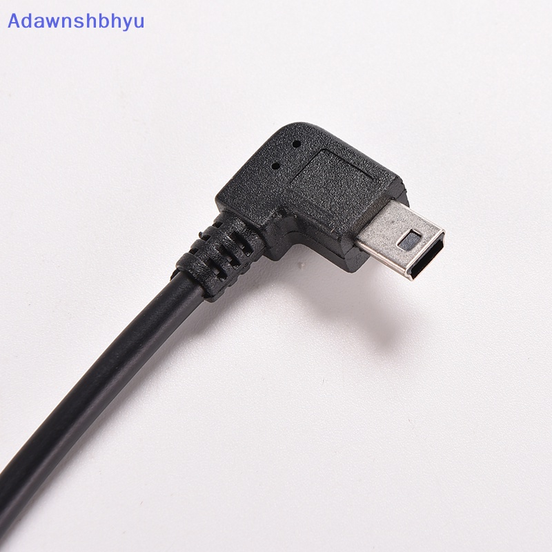 Adhyu USB 2.0 A Right Male plug to Mini B 5P Right Angle Male plug Kabel Adaptor Cord ID