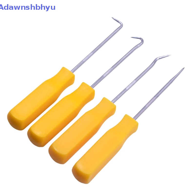 Adhyu 4pcs Auto Car Pick and Hook Set O Ring Oil Seal Gasket Puller Remover Kerajinan ID