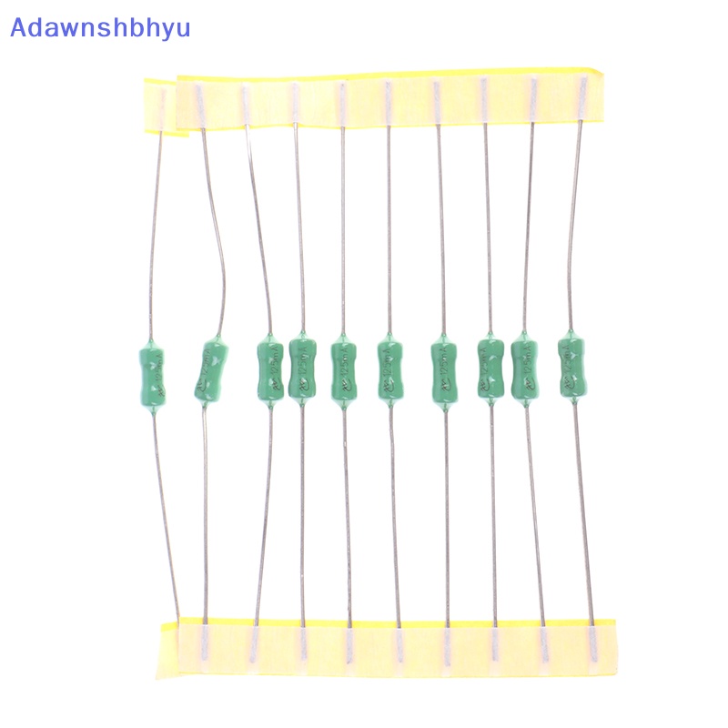 Adhyu 10PCS 2.4*7mm Axial Lead Green Fuse 125mA-15A Sekring Tahan Tiup Cepat ID
