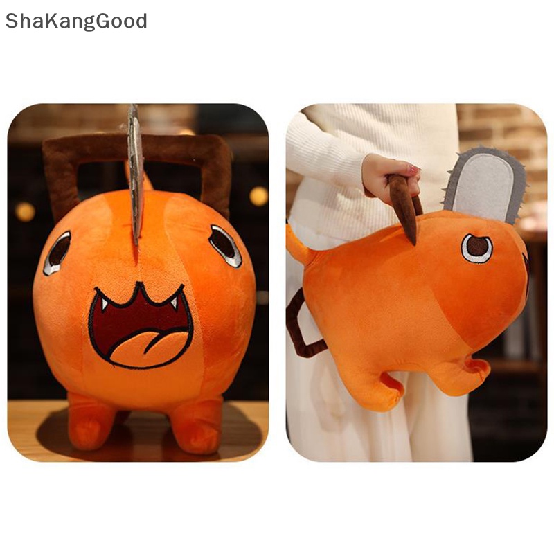 Selip 1PC Anime Rantai Man Denji Cosplay Plushie Pochita Boneka Boneka Mainan Mewah SKK