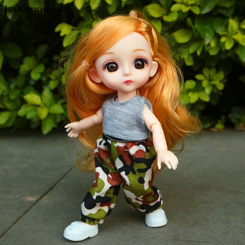 Selip BJD 16CM Baju Santai Fashion Princess Baju Setelan Aksesoris Baju SKK