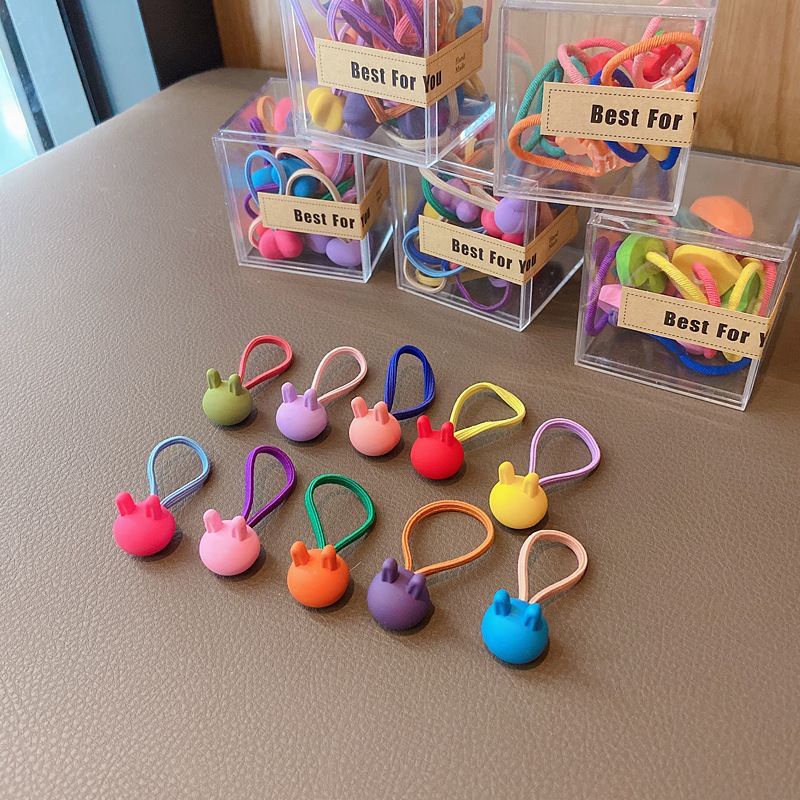 [1 PCS ] Ikat Rambut Karet Elastis H471 Wanita Acrylic Lucu Korean Fashion Aksesoris Import