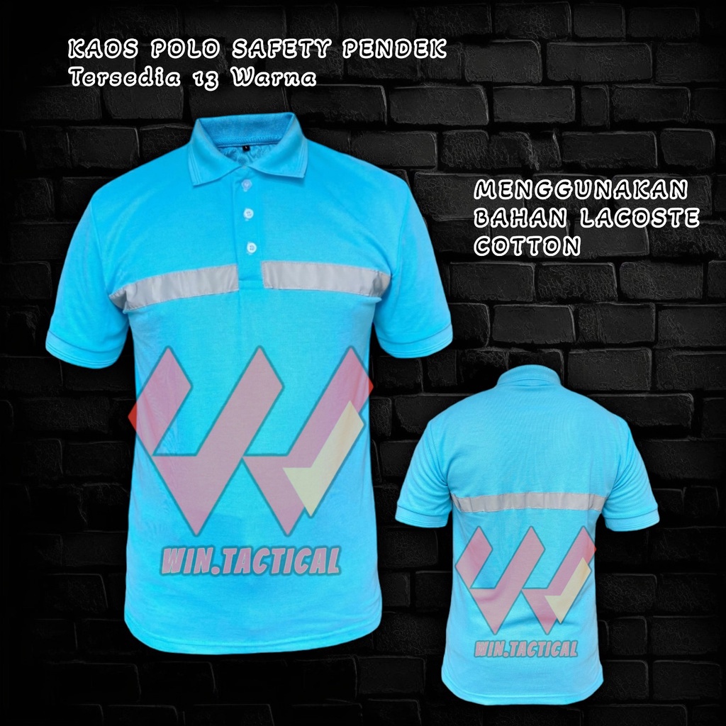 KAOS SAFETY FIRST KAOS KERAH SAFETY FIRST SKOTLIGHT CUSTOM KAOS POLO PERUSAHAAN