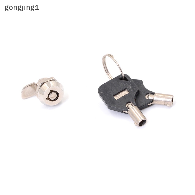 Ggg Zinc alloy Cam Lock Lemari Arsip Kotak Surat Meja Laci Lemari Loker Kunci ID