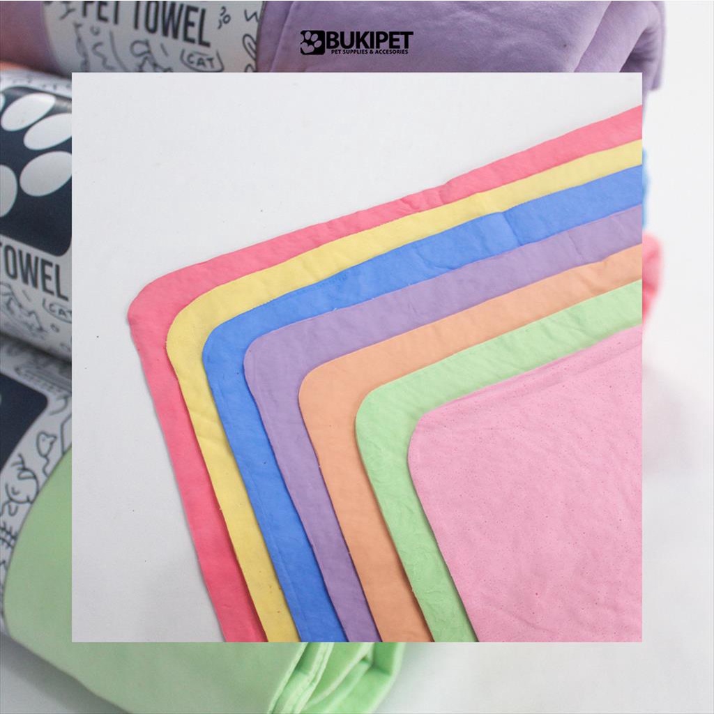 Kanebo Kucing Serbaguna Handuk Mandi Hewan - Pet Chamois