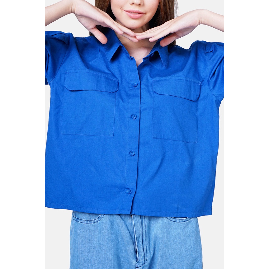 Ninety Degrees - Kemeja Wanita Levina 22641D5BL