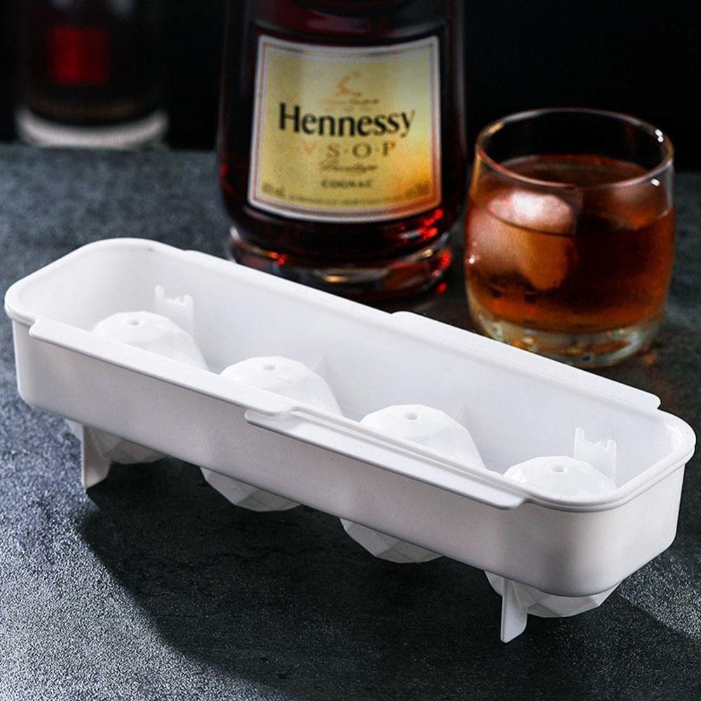 Chookyy Ice Tray Cetakan PP Whisky Es Kompartemen Silikon Ice Cube Tray DIY Maker