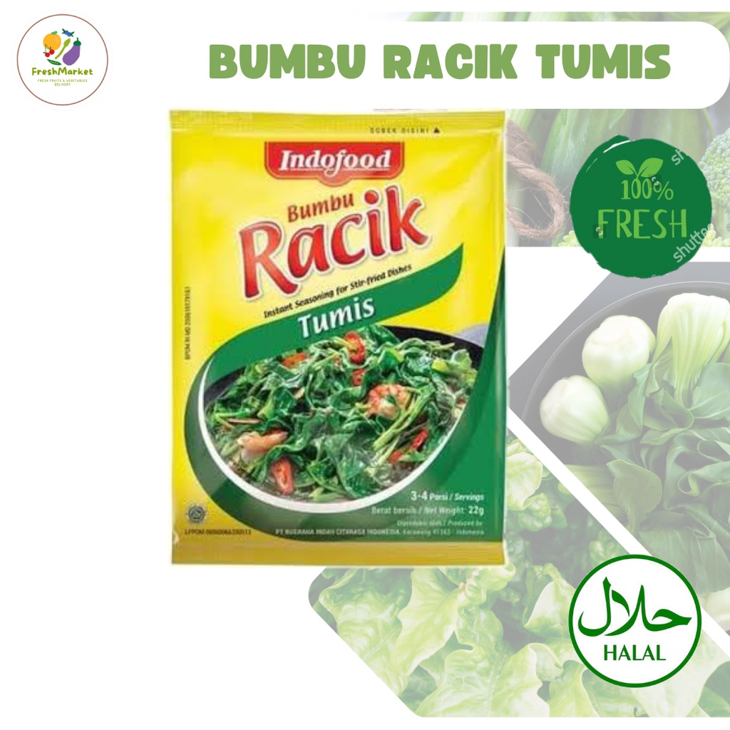 

Bumbu Racik Instant Tumis 1 Sachet Freshmarketlampung