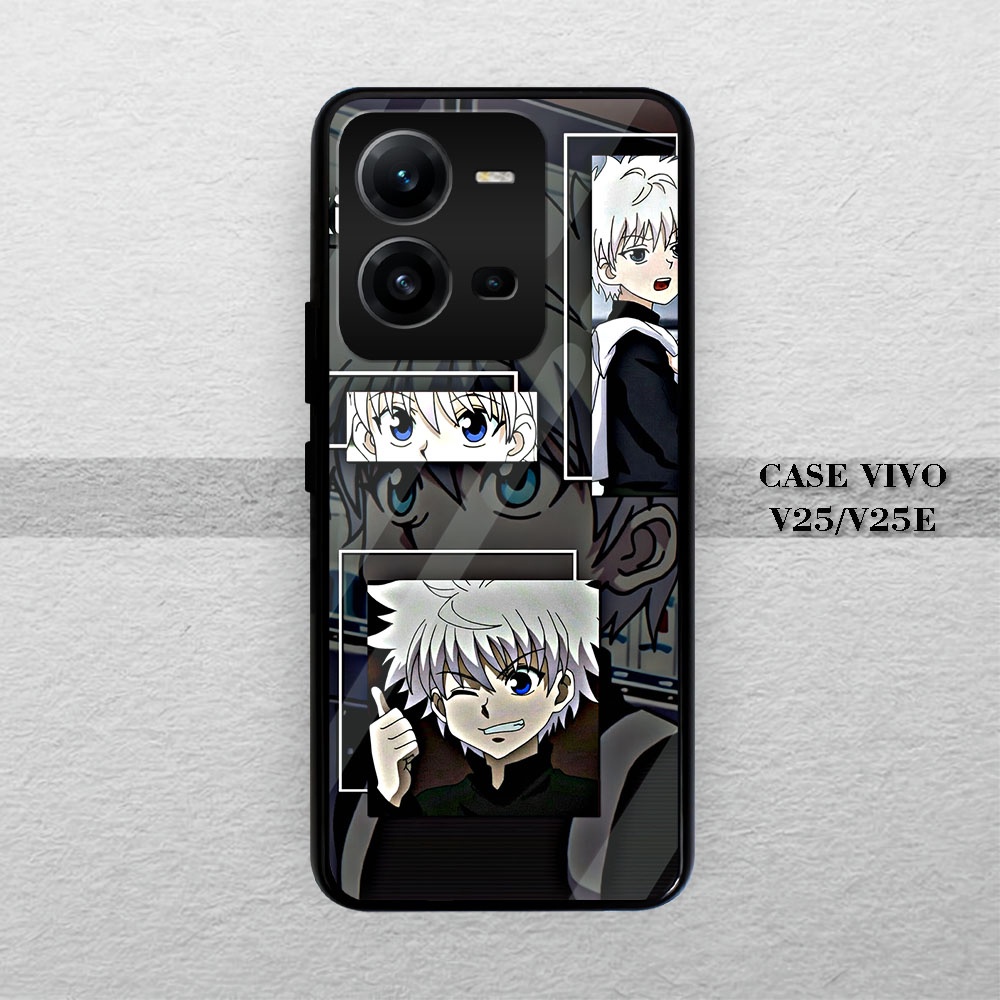 Case Glossy Softcase Hardase Vivo V25 V25E |CS15 Anime Killua Kilua Hunter | V25/V25E Casing Kilau V