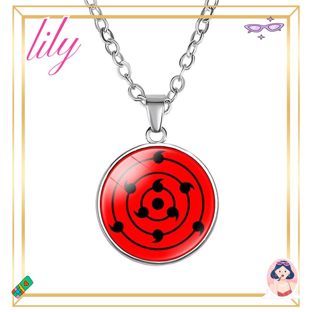 Kalung LILY Statement Rantai Kaitan Lapis Emas/Perak Anime