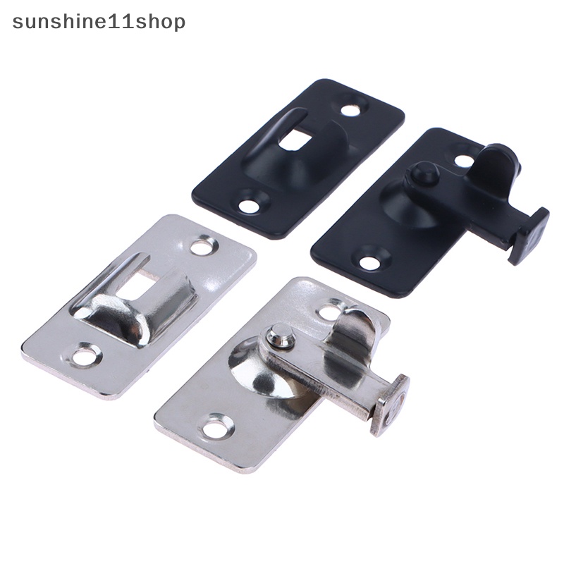 Sho Grendel Pintu Sudut Kanan 90derajat Kunci Pintu Stainless Steel Bolt Flip Door Buckle N