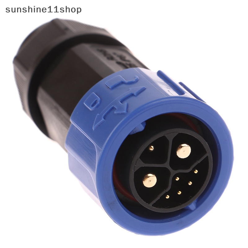 Sho 50A Soket Colokan Charger Motor Male Female M23 Konektor IP67 N