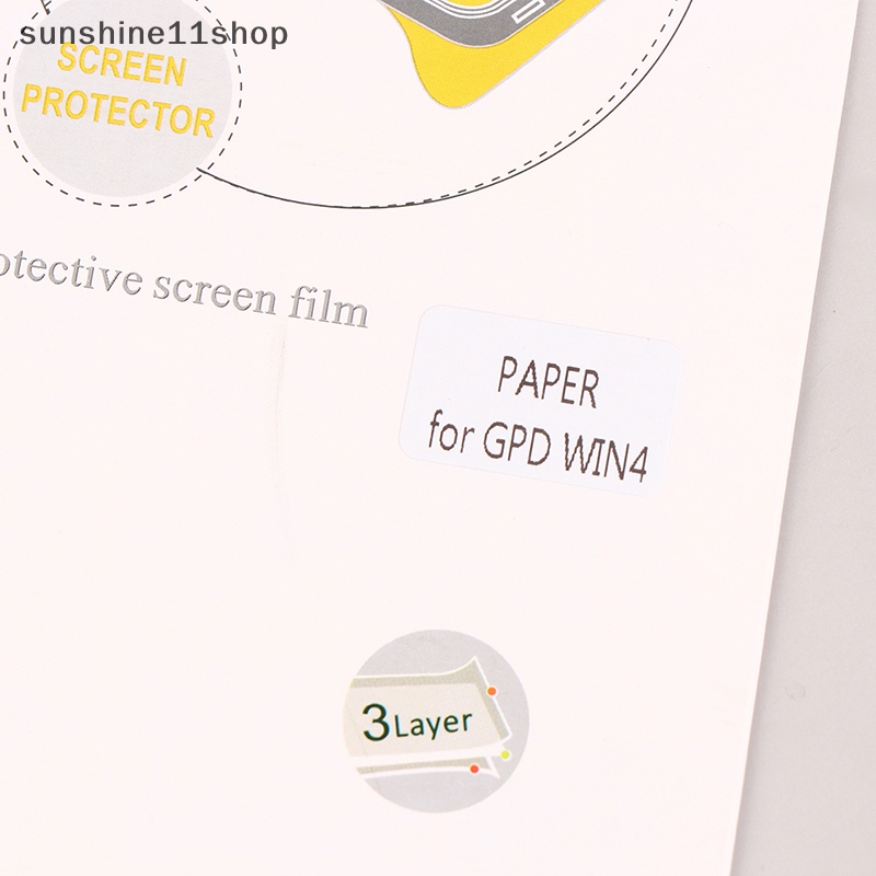 Sho For GPD WIN 4layar Pelindung Game Win4 Full Screen 6in Palmtop Cover Komputer N