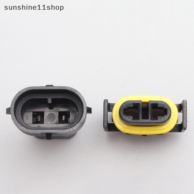 Sho 2pin H8 H11 Male Female Socket Plug Adapter Untuk Konektor Lampu Kabut Mobil Kabel Head Light Bulb Lamp Wiring Harness N