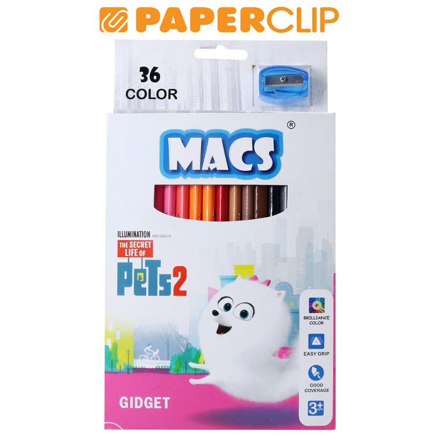 

PENSIL WARNA MACS 36C PETS