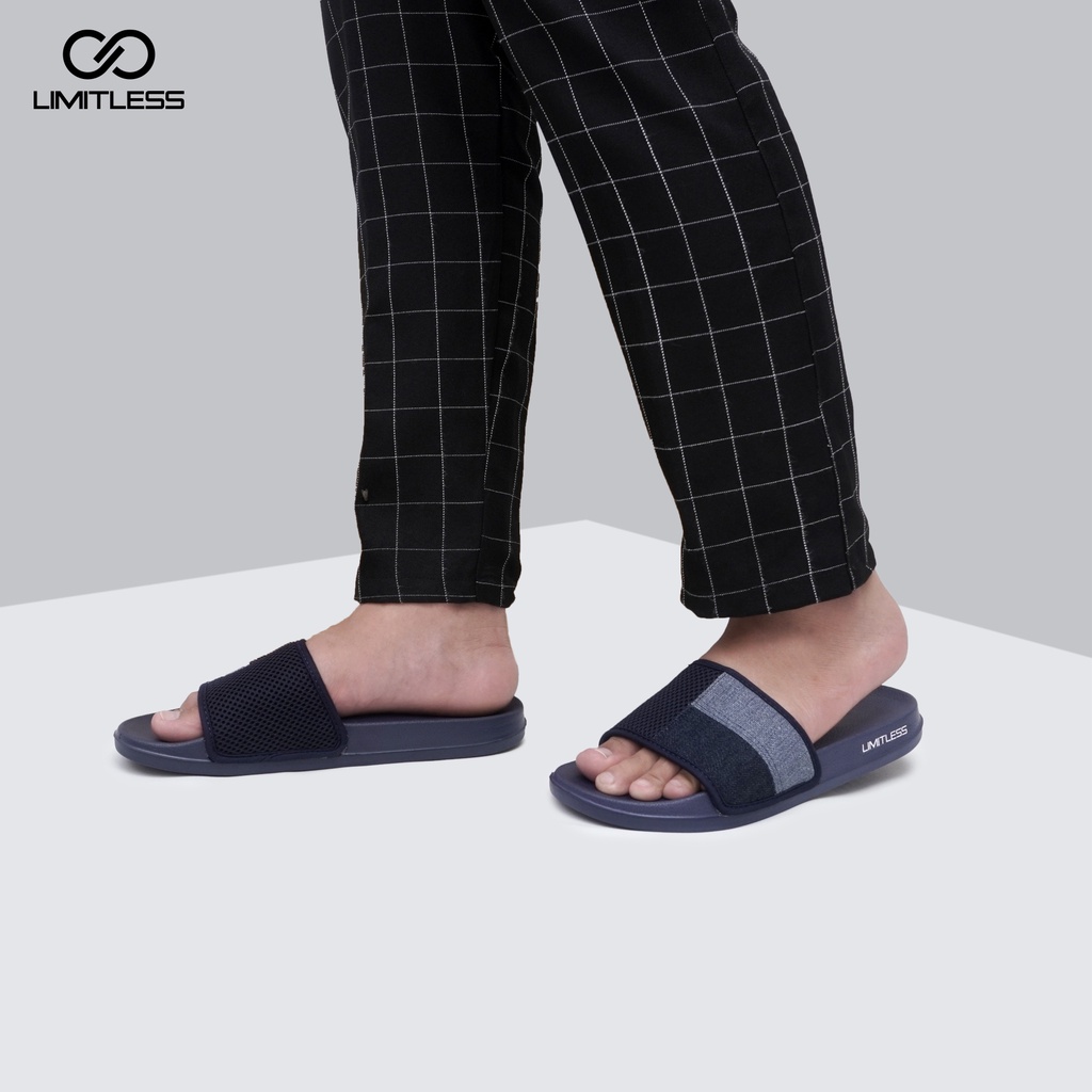 Sandal Slop Pria Pedro Keren Casual Sendal Slide Pria Navy Empuk Sandal Slip On Pria Terbaru 2023