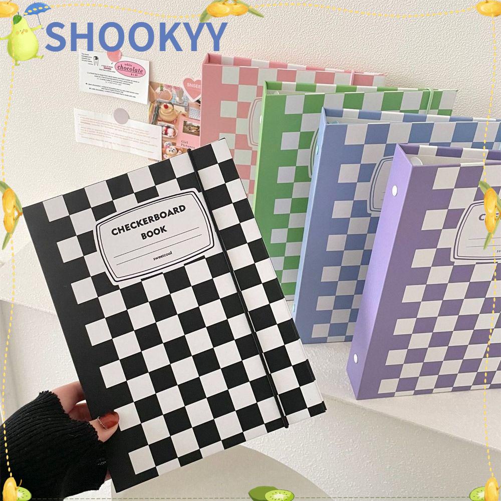 Chookyy Photocard Book Retro Sticker Organizer Polaroid Tempat Kartu Storage Booklet