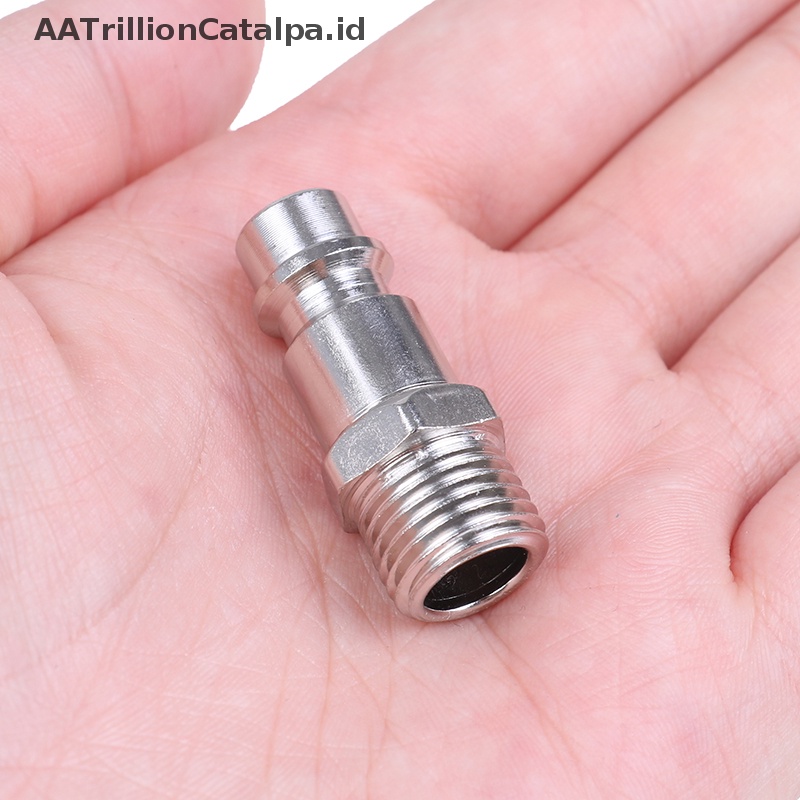 Aatrililioncatalpa 5pcs Selang Saluran Udara euro Fitg1/4&quot; quick release air or connector ID