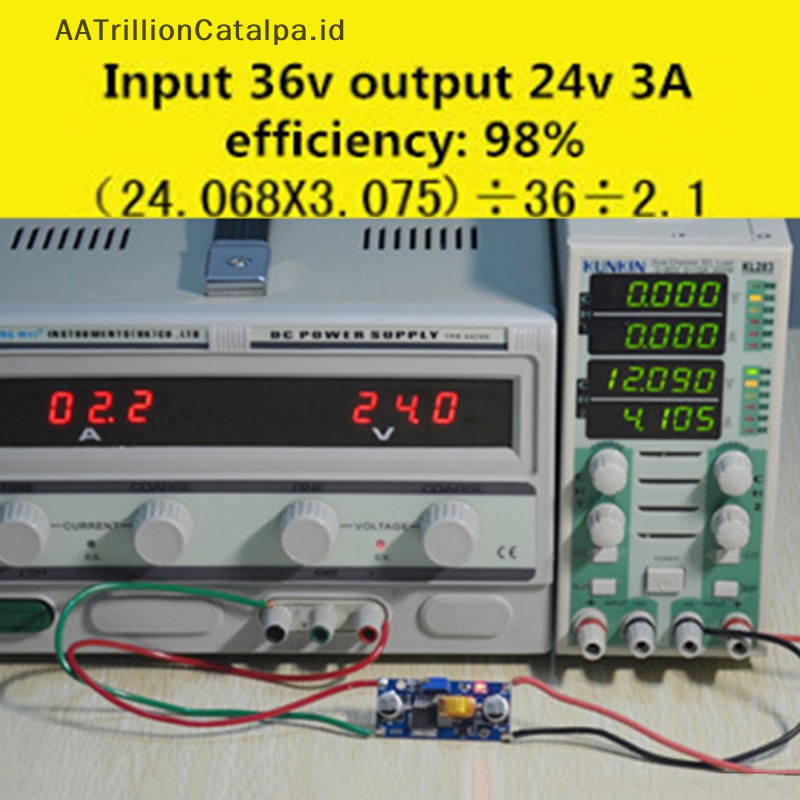 Aatrillioncatalpa DC-DC step-down 4V-38v Ke 3.3V 12V 24V 5A converter voltage regulator  Id