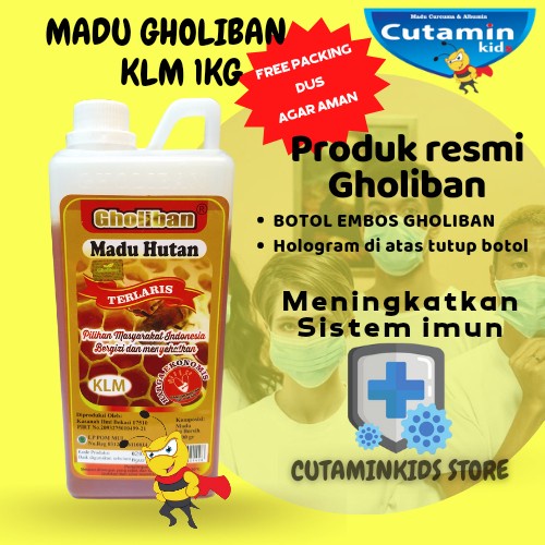 

GHA | Madu asli/Madu murni/Madu hutan kalimantan 1kg Gholiban asli - 500GR GHOLIBAN