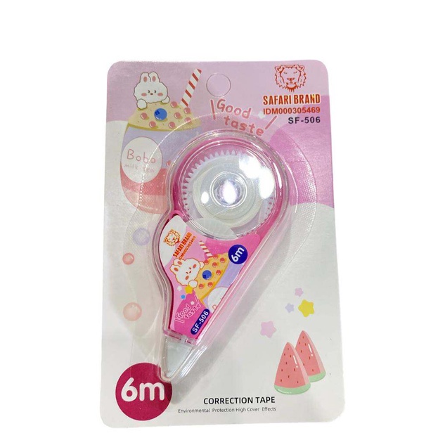 CORRECTION TAPE KERTAS KARAKTER 6M MURAH/ TIPE EX MURAH 6M