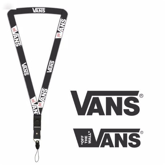 

Tali Lanyard VANS Aksesoris Custom Lanyard Tali Gantungan Kunci HP POD Lanyard ID Card