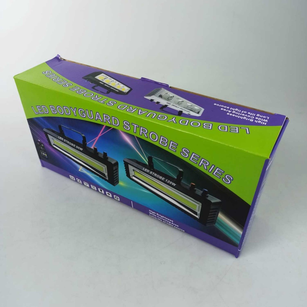 Lampu Sorot Panggung LED RGB Integrated Strobe 100W with Remote