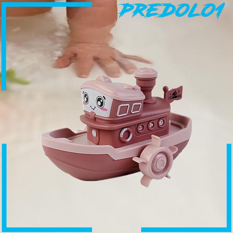 [Predolo1] Mainan Mandi Bayi Kartun Bathtub Bath Toy Bath Boat Mainan Untuk Anak Perempuan Anak Hadiah
