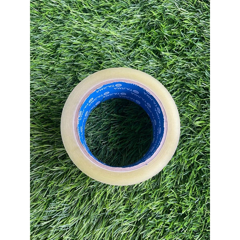 Lakban Packing Coklat Bening Blue Core 2Inch(45mm) 90Yards Murah Top packing