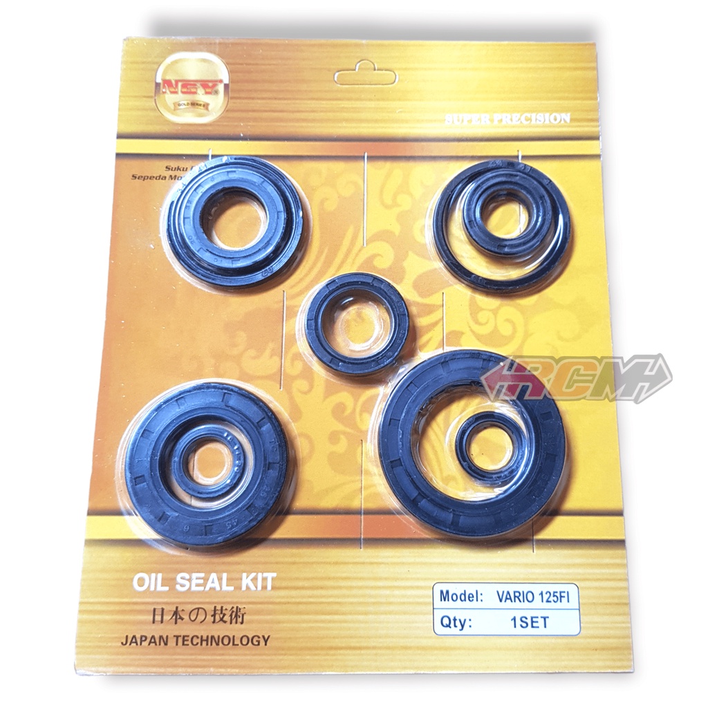 SIL SEAL ORING O-RING POMPA OLI OIL PUMP SET KIT VARIO VARIO 125 F1 FI LOKAL JAMINAN KUALITAS