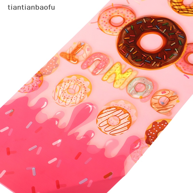 [tiantianbaofu] 50 Pcs Butterfly Donut Rain Cookie Bags Tema Dekorasi Pesta Ulang Tahun Butik