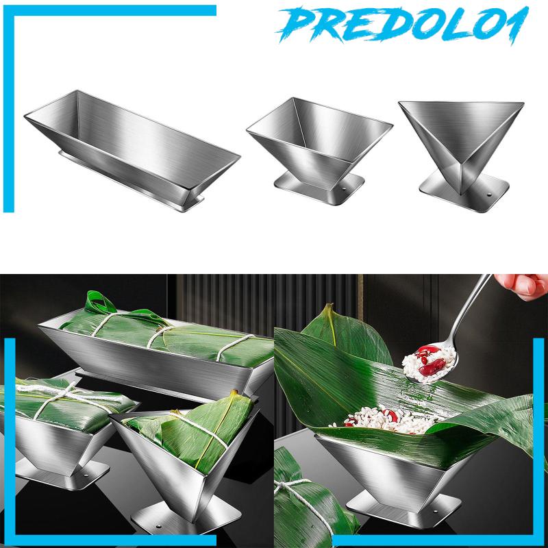 [Predolo1] Cetakan Riceball Bahan Stainless Steel Untuk Pecinta Makanan Festival Perahu Naga Cina