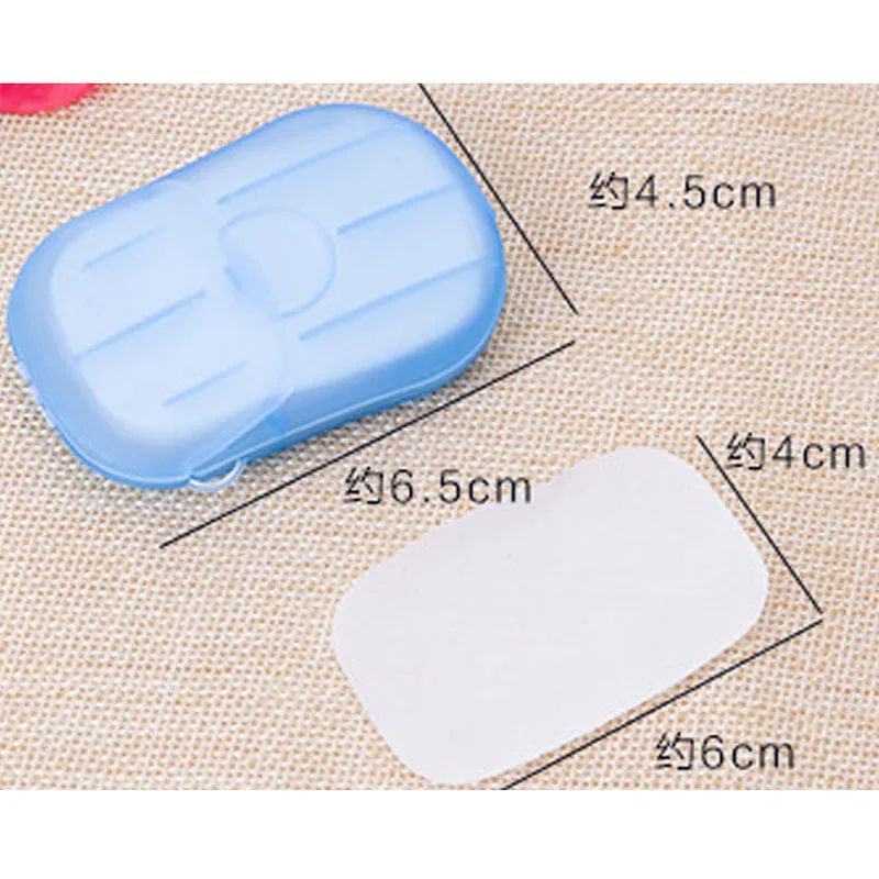 (Pimenova) Sabun Kertas Mini Motif Bunga / Sabun Cuci Tangan Kertas Paper Soap Traveling / Sabun Travel Portable Sabun Cuci Tangan Praktis