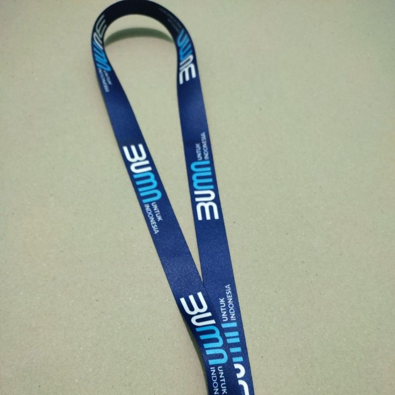 

Tali ID CARD BUMN 2021 Lanyard BUMN 2021 full print ecer ready