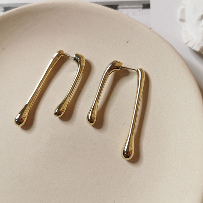 Perhiasan Trendi Anting Geometris Anting Geometris Laris Anting Drop Untuk Wanitahadiah Pesta