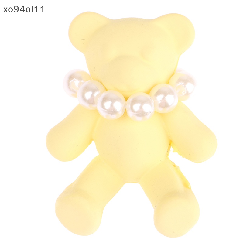 Xo 1:12 Miniatur Rumah Boneka Warna Beruang Mutiara Ornamen Aksesoris Rumah Boneka&amp; Aksesoris Pakaian Dekorasi OL