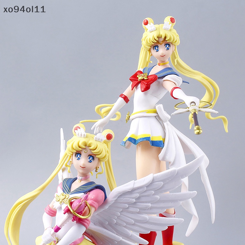 Xo Sailor Moon Anime Figure Tsukino Usagi Princess Serenity Peripheral Action Mainan OL