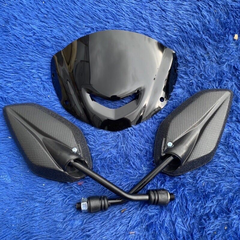 Visor yamaha 125zr pnp fiz r plus spion standar model lancip pnp semua motor yamaha visor 125z visor