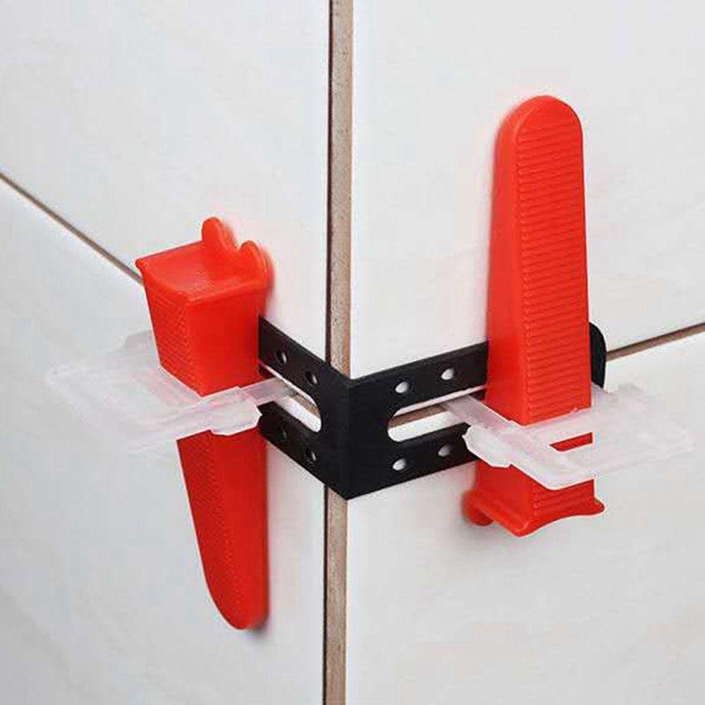 Lanfy Male Angle Leveler Removable Reusable Leave Seams Perbaikan Rumah Untuk Lantai Dinding Ubin Tile Leveling System