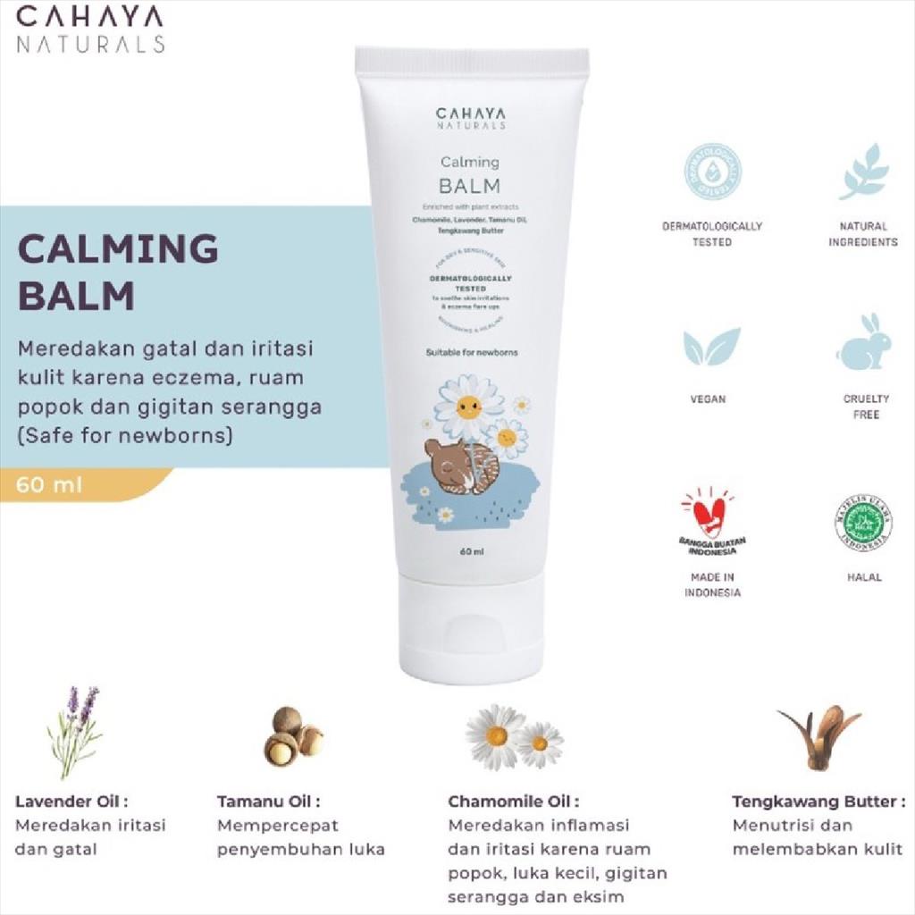 Cahaya Naturals Calming Balm  Eczema Rash Cream 60ml 11060104 60 ml