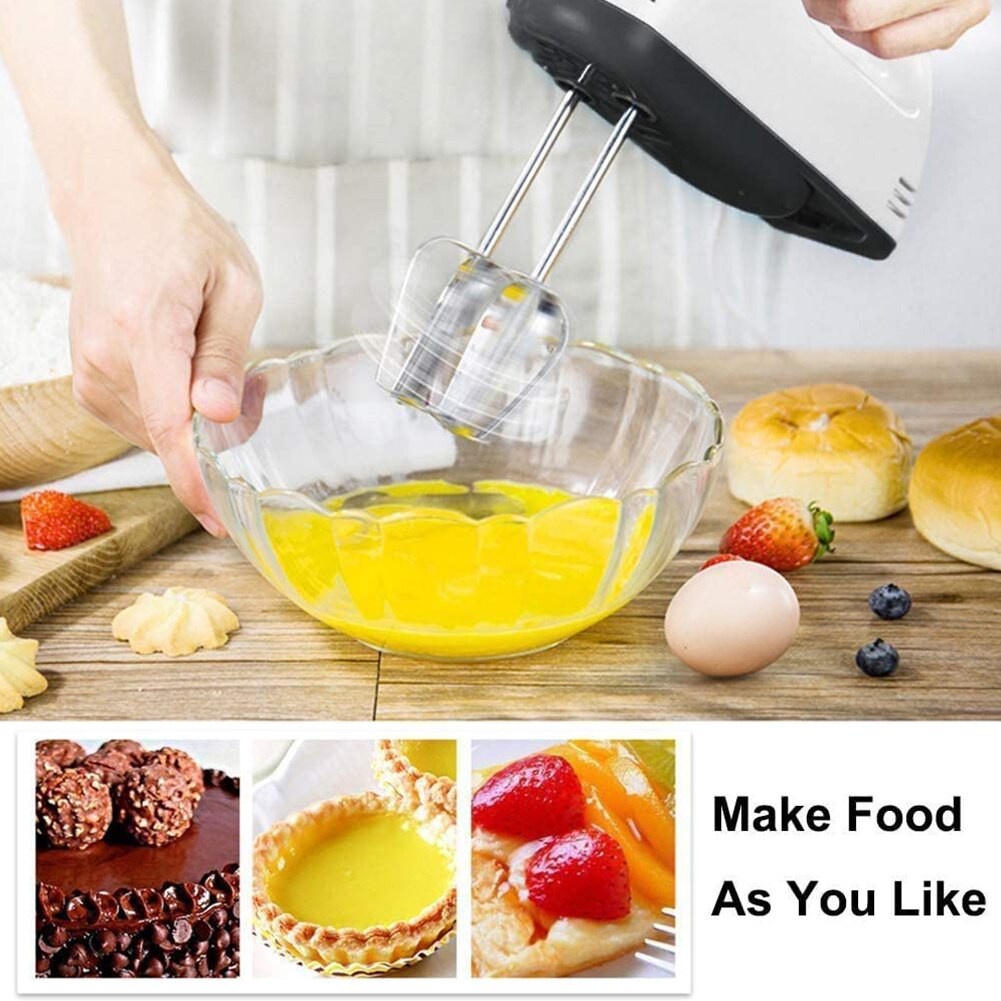 [DZS] HAND MIXER LISTRIK ELEKTRIK PENGADUK PENGOCOK ADONAN ROTI KUE 7 KECEPATAN SPEED TELUR MULTIFUNGSI SERBAGUNA