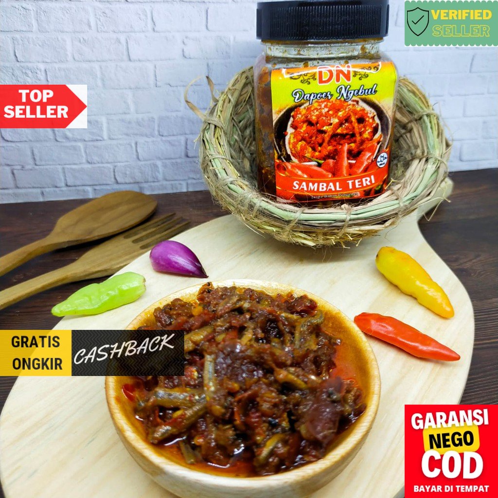 

Sambal teri 150 gram sambel teri medan sambal teri asin sambal teri gurih sambel teri pedas .