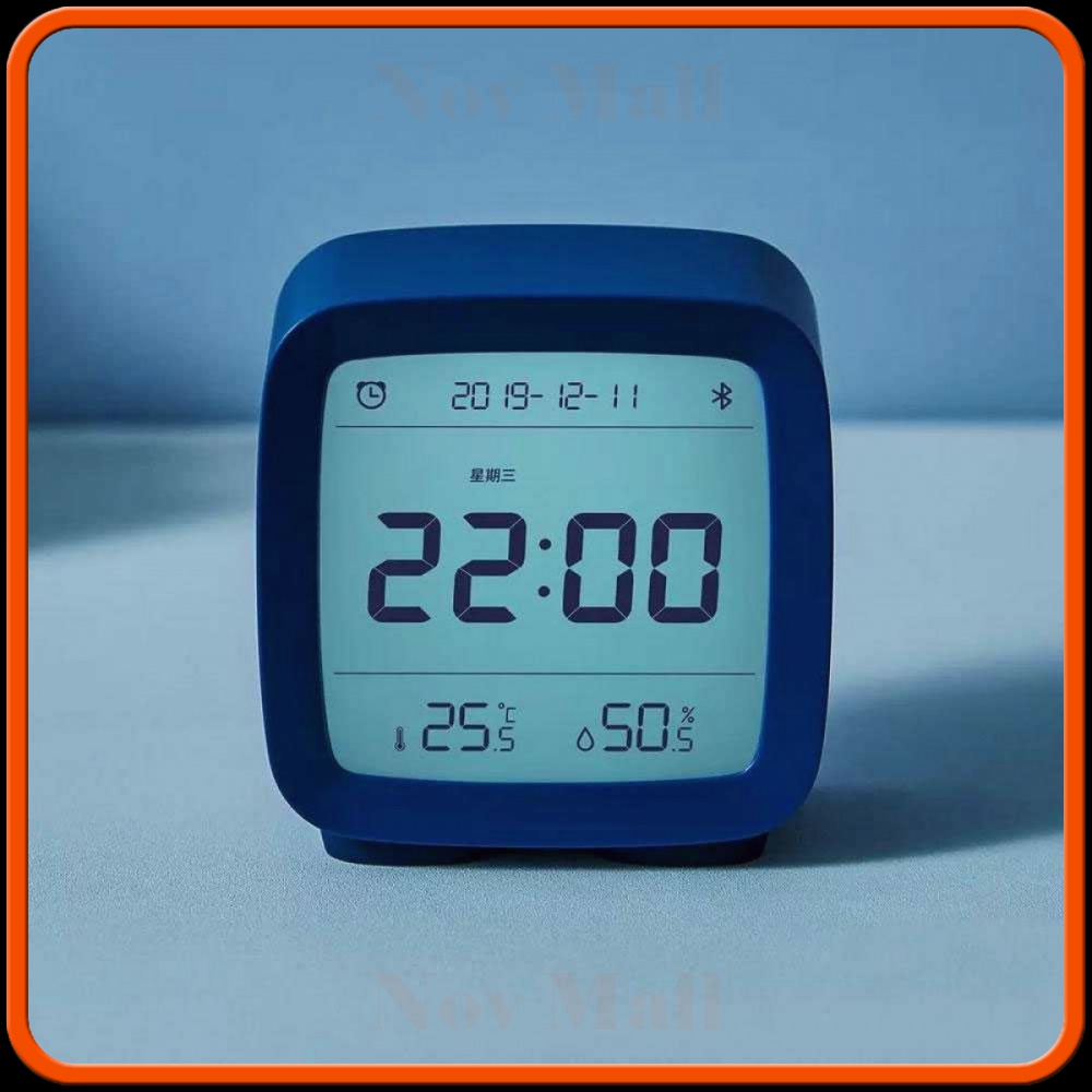 Jam Meja Smart Alarm Clock Temperature Bluetooth - CGD1