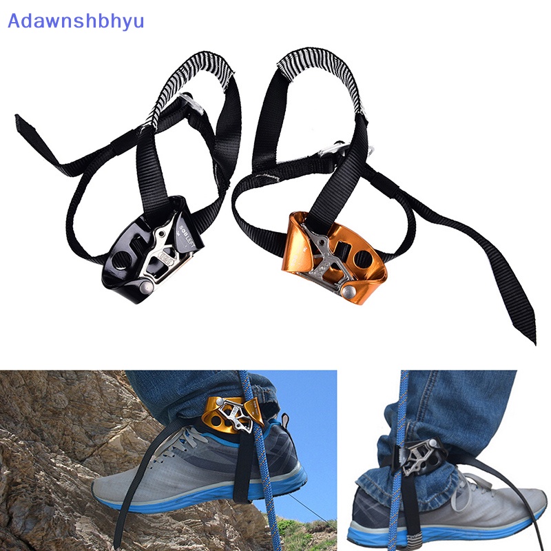 Adhyu 1pc Kaki Kanan/Kiri Ascender Riser Panjat Tebing Peralatan Gunung Gear ID