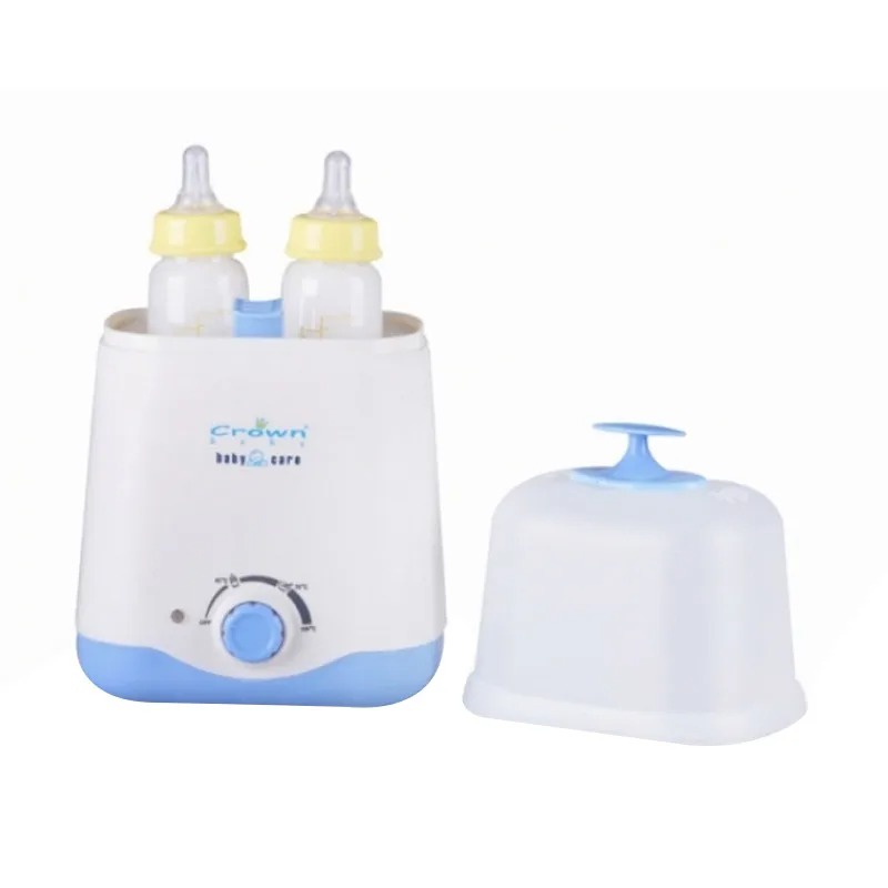 Crown 2 Bottles Digital Steam Centre Steril Botol Susu