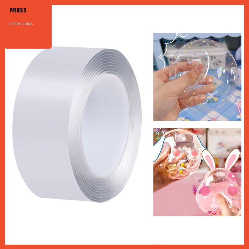 [Predolo] Heavy Duty Double Sided Tape Removable Gambar Strip Gantung Reusable